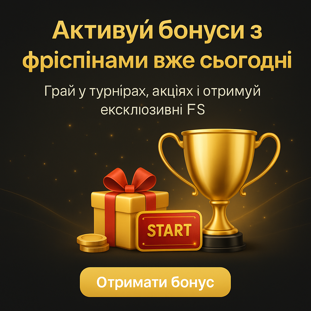 Бонуси з фріспінами