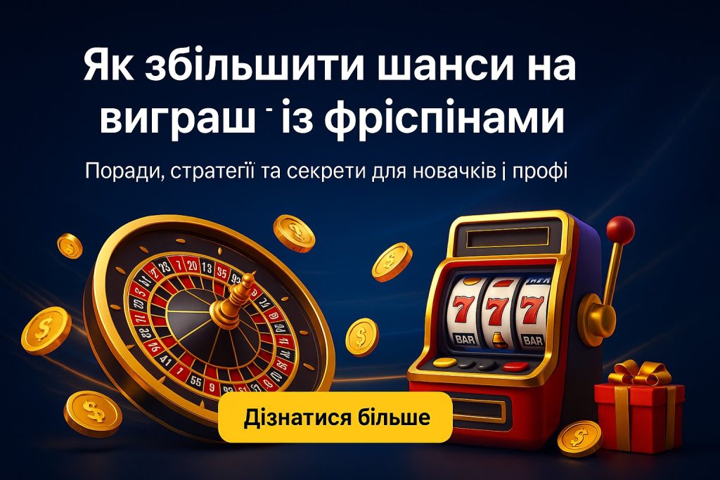 Збільш шанси на виграш із фріспінами